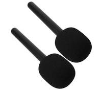 Adattatore Microfono a Mano per Microfono Lavalier Wireless 2 Pezzi Nero | Microfono Clip Adattatore Portatile, Compatibile Mic 1/2 e Wireless Go Ii Go 2 Modelli Me