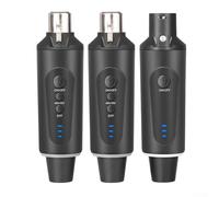 Adattatore microfono da 2,4 g, condensatore a bobina dinamica per trasmissione e ricezione wireless, utilizzato per registrazioni live e discorsi pubblici