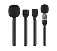 Adattatore microfono per intervista, impugnatura microfono senza fili, adattatore palmare, supporto microfono per rode wireless GO I/II DJI Mic, microfono intervista, supporto per maniglia microfono
