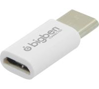 ADATTATORE MICROUSB/USB C BIANCO BIGBEN CONNESSO