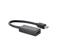 Adattatore Mini Display Port con HDMI GEMBIRD A-MDPM-HDMIF4K-01 Nero 15 cm