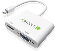 Techly Adattatore Mini DisplayPort ad HDMI/VGA
