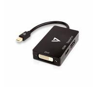 Adattatore Mini DisplayPort con VGA/DVI/HDMI V7 V7MDP-DPDVIHDMI-1N Nero