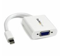 Adattatore Mini DisplayPort con VGA Startech MDP2VGAW Bianco Nero 0,12 m