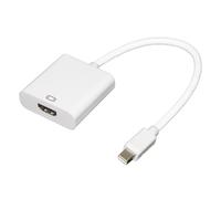 Adattatore Mini Displayport-Hdmi M/F Con Cavo 015Cm Bianco