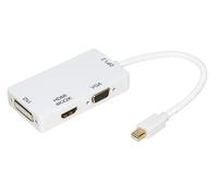 Link Adattatore Mini Displayport Maschio 1.2 A Dvi+hdmi 4kx2k+vga Femmina Lkadat