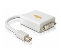 Adattatore mini DisplayPort verso DVI DeLOCK 0,18 m bianco