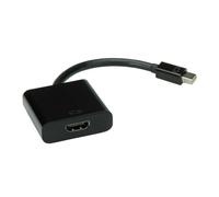 6496933 ADATTATORE MINI DP-HDMI 2K M/F 1920x1080/1200 @60Hz CON CAVO 015MT