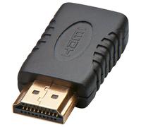 ADATTATORE MINI HDMI A HDMI. NERO; 41208 (LINDY) Qtà X 1