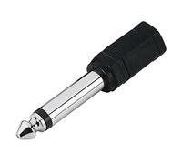 Adattatore mini-jack mono femmina da 3,5 mm a jack mono da 6,3 mm