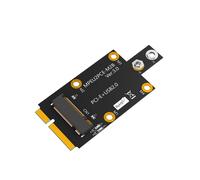 Adattatore Mini M.2 Key B a PCI-E con doppio slot per scheda NANO SIM