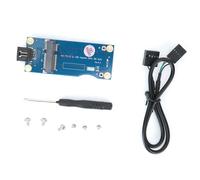 Adattatore Mini PCI-E a USB con slot per scheda SIM per schede di rete 3G/4G, facile installazione e nessun driver richiesto, modulo wireless dongle