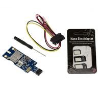 Adattatore MiniPCIe A USB 9 Pin Interno Per Modulo WWAN LTE - Slot SIM 3G 4G