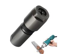 Adattatore modificato per smerigliatrice angolare diritta, kit di conversione filettatura M10, set di mandrini da 3 mm e 6 mm per utensili elettrici per smerigliatrice dritta, attacco in metallo