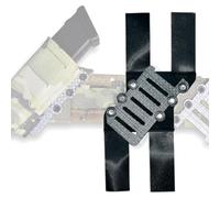 Adattatore Molle da Cintura a 40° for Portacaricatore Singolo o Doppio | Singolo o Doppio, Adattatore MOLLE da Cintura a 40° for Portacaricatore in Nylon Composito Tagliato al Laser