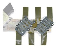 Adattatore Molle da Cintura a 40° for Portacaricatore Singolo o Doppio | Singolo o Doppio, Adattatore MOLLE da Cintura a 40° for Portacaricatore in Nylon Composito Tagliato al Laser