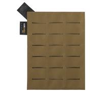 Inserto adattatore Helikon-Tex Molle, sistema di inserimento versatile, Unisex - Adulto, Marrone coyote, 2 PALS rows / 3 columns