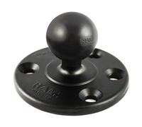 ADATTATORE sfera tipo C PER SUPERFICIE PIANA RAM MOUNT CON BASE ROTONDA RAM-240U