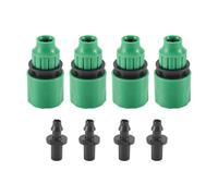 Adattatore monodirezionale per tubo da giardino - set da 4 pezzi