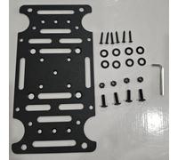 Adattatore montaggio cassetta postale per installazione sicura su pali 4x4 legno