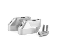 Adattatore Montaggio Morsetto Manubrio Morsetto Sollevamento Manubrio Moto Con Supporto Posteriore Per BMW Per R1200RS 2015 2016 2017 2018 2019 2020(Silver-No logo)