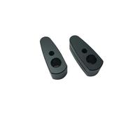 Adattatore Montaggio Morsetto Manubrio Per BMW Per RNINET Per Scrambler Per R9T Per K1600B Per K1600AG Riser Manubrio Rialzato Per Motociclette Altezza 20mm(Black)