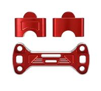 Adattatore Montaggio Morsetto Manubrio Per XR150L Per XR 150L Per HAWK250 Motociclette Manubrio Supporto Alluminio 21mm 7/8" Motocross Dirt Pit Bike(Red)