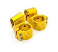 Adattatore Montaggio Morsetto Manubrio Tubo Forcella Per Moto Da 31-54 Mm Testa Rialzata Per Manubrio Clip-on Da 7/8"(51mm)