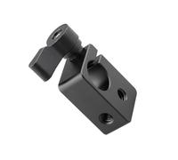 Adattatore morsetto asta singola da 15 mm con filettatura da 1/4 di pollice Supporto per slitta fredda per fotocamera DSLR Accessori per gabbia 15 mm Connettore Fotografia Attrezzature da studio