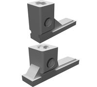 Adattatore Morsetto Tracksaw per Wolfcraft 3455100 Guida Binario Clamp