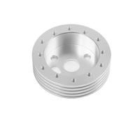 Adattatore Mozzo Del Volante Mozzo Da 1" Per Volante A 6 Fori Per Adattatore For Grant Forever Sharp APC A 3 Fori JHVVBFWF(Argento)