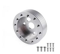 Adattatore Mozzo Del Volante Mozzo Per Volante A 6 Fori Per Adattatore Grant Forever Sharp APC A 3 Fori Da 1" E 0,5" JHVVBFWF(1 inch silver)