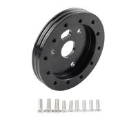 Adattatore Mozzo Del Volante Per Grant 3 Fori Di Conversione Distanziale 0,5" 1" Adattatore Mozzo Volante 70mm 5/6 Fori JHVVBFWF(0.5inch Black)