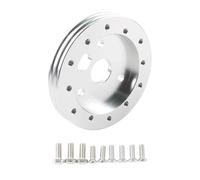 Adattatore Mozzo Del Volante Per Grant 3 Fori Di Conversione Distanziale 0,5" 1" Adattatore Mozzo Volante 70mm 5/6 Fori JHVVBFWF(0.5inch Silver)