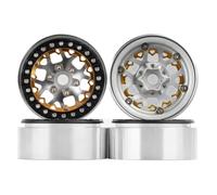 Adattatore Mozzo Ruota Beadlock 57x25mm 12mm Per 1/10 1/8 Auto Modello RC | Ruote Beadlock compatte con cerchi in alluminio pneumatici 57mm trazione precisa su rocce e sentieri Accessori