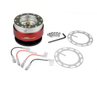 Adattatore mozzo sgancio rapido volante JRspec Quick Release rosso