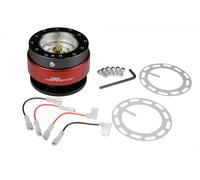 Adattatore mozzo sgancio rapido volante JRspec Quick Release rosso