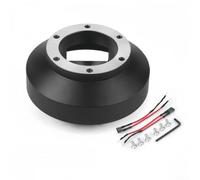 Adattatore Mozzo Volante In Alluminio Per Acura Per Tl Per Rl Per Integra Per Rsx Per Tsx E Per Honda Civic Accord Fit Cr-v Cr-z S2000 Con Sistema 6 Fori Per Montaggio Volante Sportivo Nero