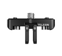 Adattatore multifunzionale magnetico a sgancio rapido TELESIN per treppiede, supporto a sgancio rapido di ricambio compatibile con Insta360 X4.