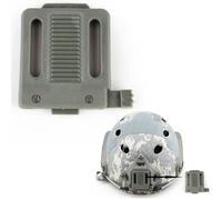 Adattatore Multifunzione ABS For Casco FAST - Supporto For Accessorio Tattico NVG/fotocamera/luce Da 5,2 X 5 Cm(Gray)