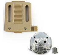 Adattatore Multifunzione ABS For Casco FAST - Supporto For Accessorio Tattico NVG/fotocamera/luce Da 5,2 X 5 Cm(Brown)
