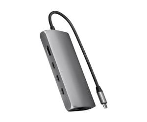 Adattatore multiplo con 4 porte da USB-C a Ethernet V3 - Nouvo