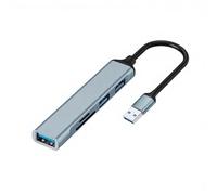 Adattatore multiplo di alluminio del porto USB3.0 per il collegamento simultaneo del dispositivo e l'adattatore di USB di trasferimento dei dati