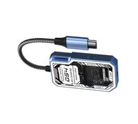 Adattatore multiplo di tipo C a 4 porte con custodia trasparente USB3.0 5Gbps trasferimento veloce universale compatibilità per laptop Tabl