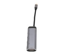 Adattatore Multiporta Hub Tipo C, Ricarica Rapida, Durevole, Eccellente stabilità, Adattatore Multifunzionale da Tipo C a VGA per Tablet