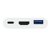 Adattatore multiporta Macally UCHDMI4K da USB-C a USB-C/HDMI 4K e USB-A