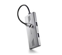 NGS WONDERDUO-C - Adattatore multiporta USB in alluminio 4 in 1, 2 USB-C + 2 USB-A, ad alta velocità 5 Gbps, compatibile con PC, Mac e tablet, design portatile e leggero, alloggiamento in alluminio,
