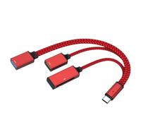 Adattatore multiporta USB C Centro USB C Spine e riproduce USB C a 3 porte USB Centro Piccolo USB C a 3 USB Center