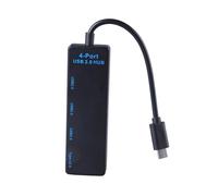 Adattatore multiporta USB C Hub 3 USB2.0 + 1 porta di tipo C per ricarica e dati dei dispositivi portatili