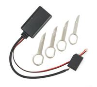 Adattatore musicale wireless per auto, confezione da 1 per Ford 6000CD con pulsante AUX e connessione Quad-Lock che consente lo streaming audio senza interruzioni dai dispositivi mobili al sistema